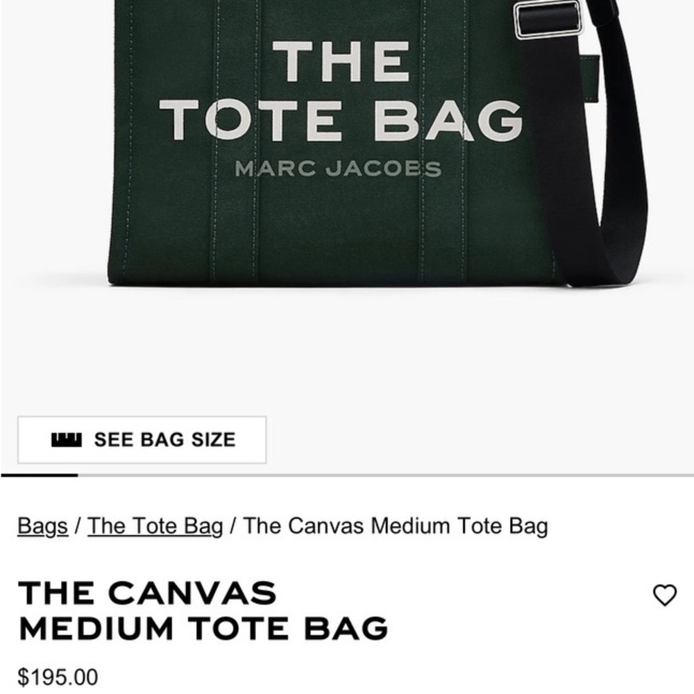 Marc Jacob’s tote bag.